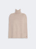 Cashmere Poncho - Honey
