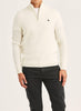 Hertford Half Zip - Off White