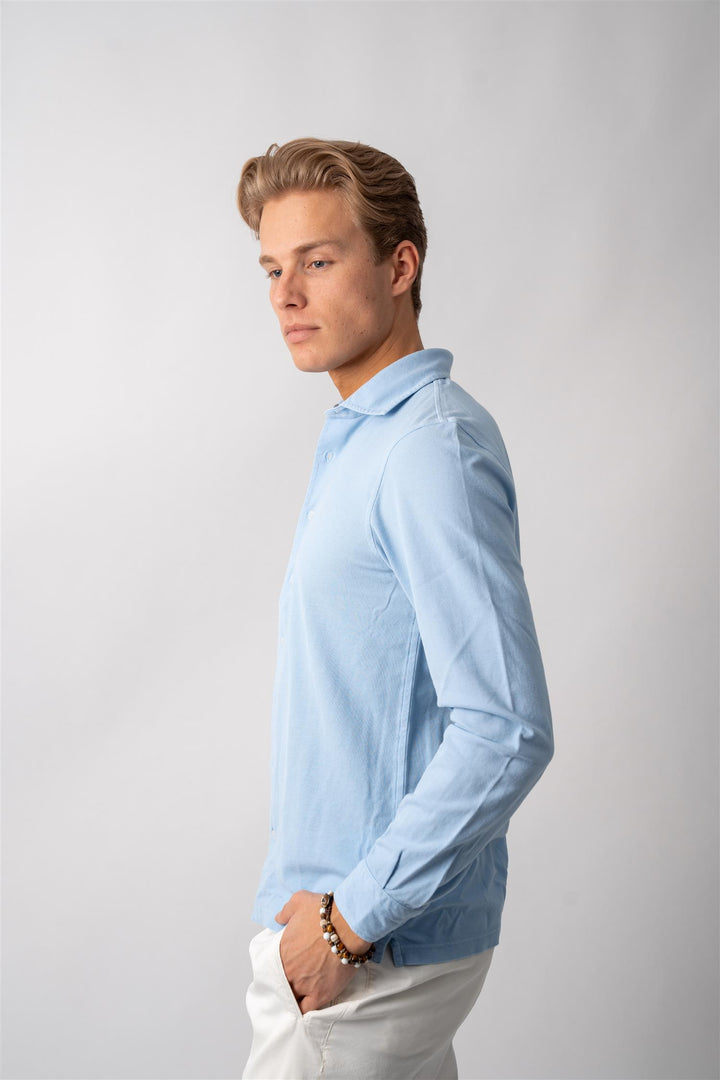 Pique Shirt - Light Blue