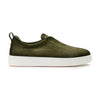 Suede Slip On Sneaker - Olive