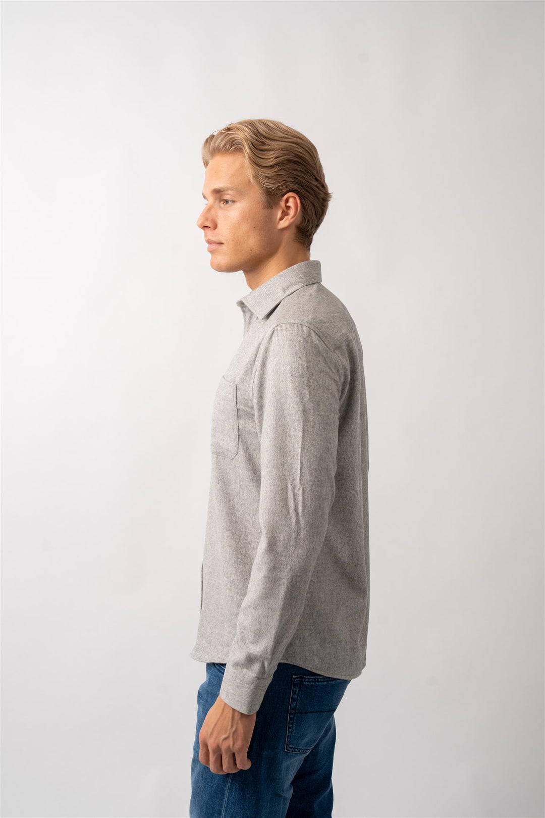 Overshirt Wool - Grey