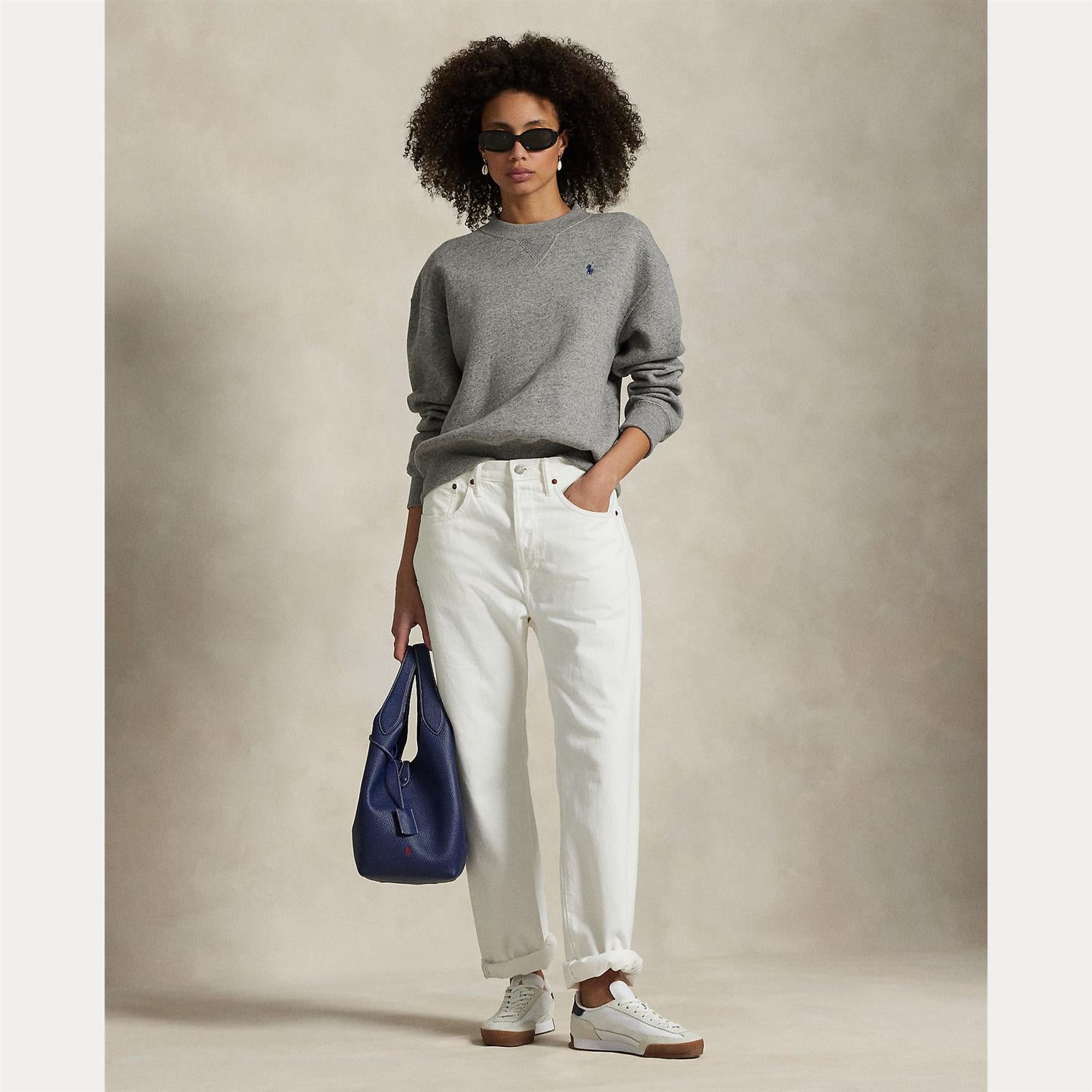 Fleece Crewneck Dark Vintage Heather