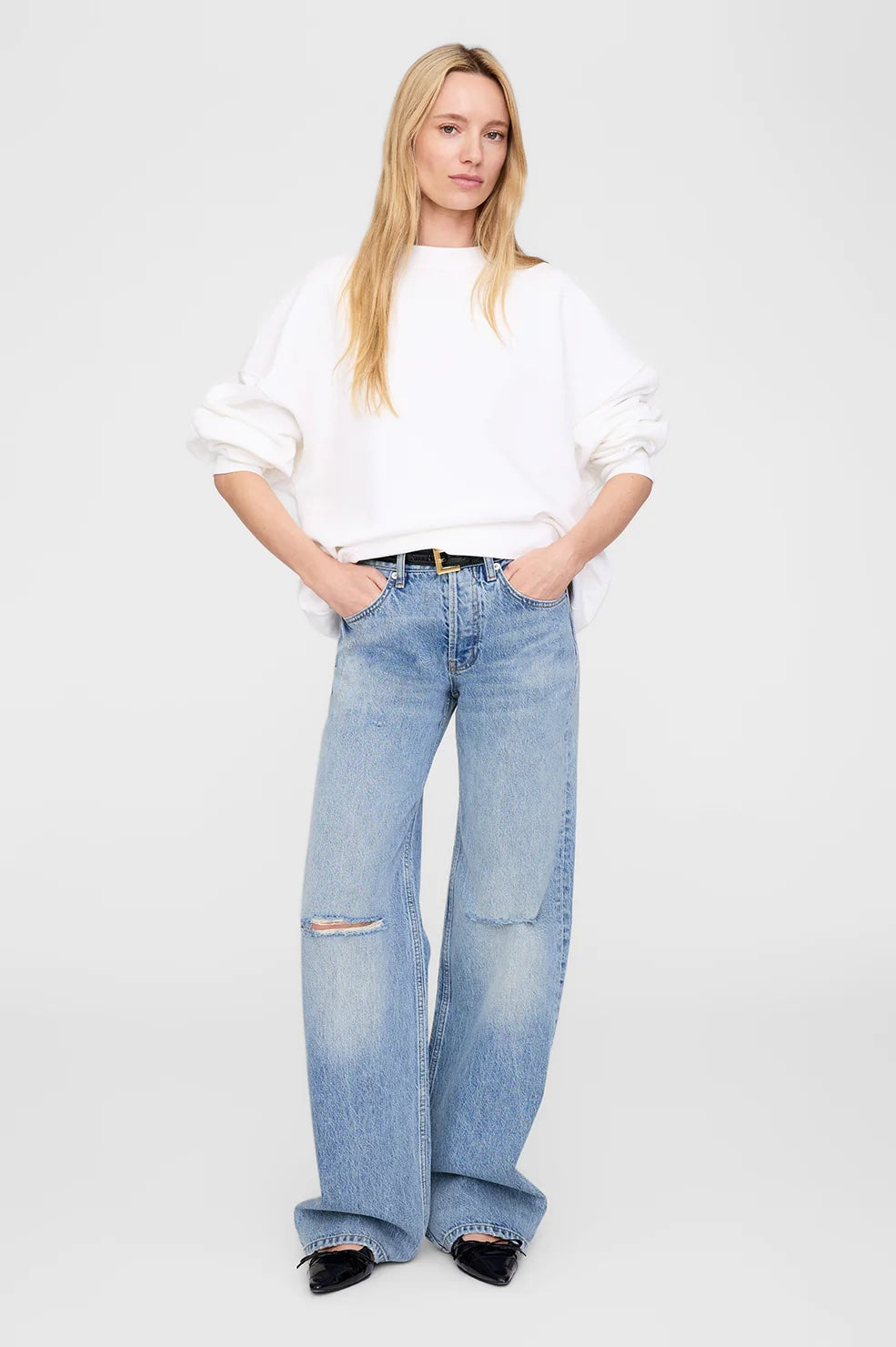 Miles Sweatshirt Framed Monogram