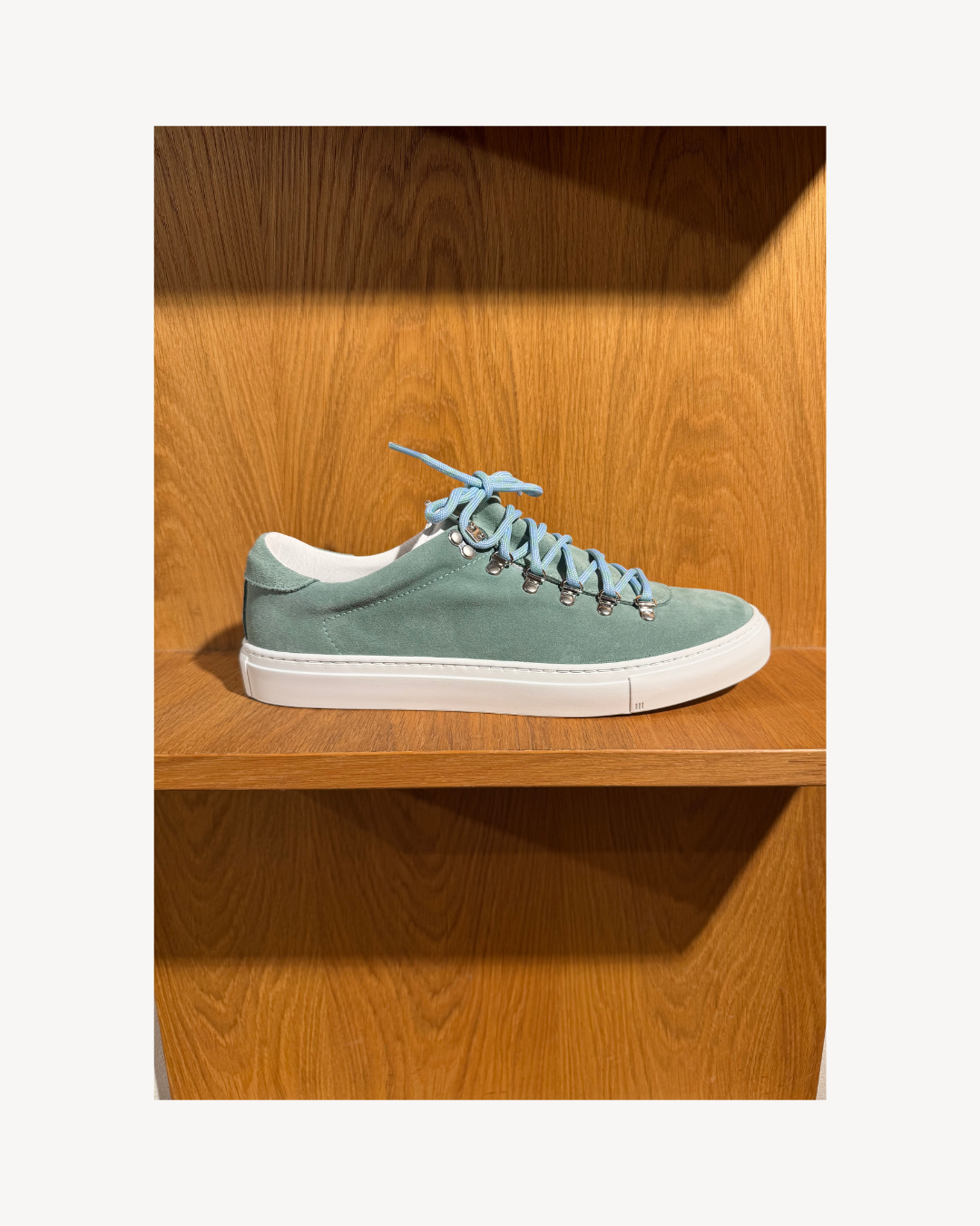 Marostica Low - Aqua Suede