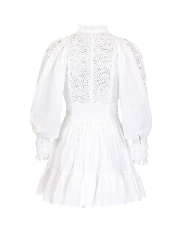 Cotton Slub Mini Dress