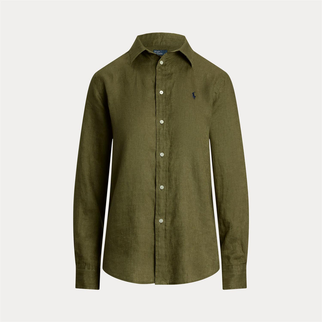 CLASSIC LONG SLEEVE BUTTON FRONT SHIRT