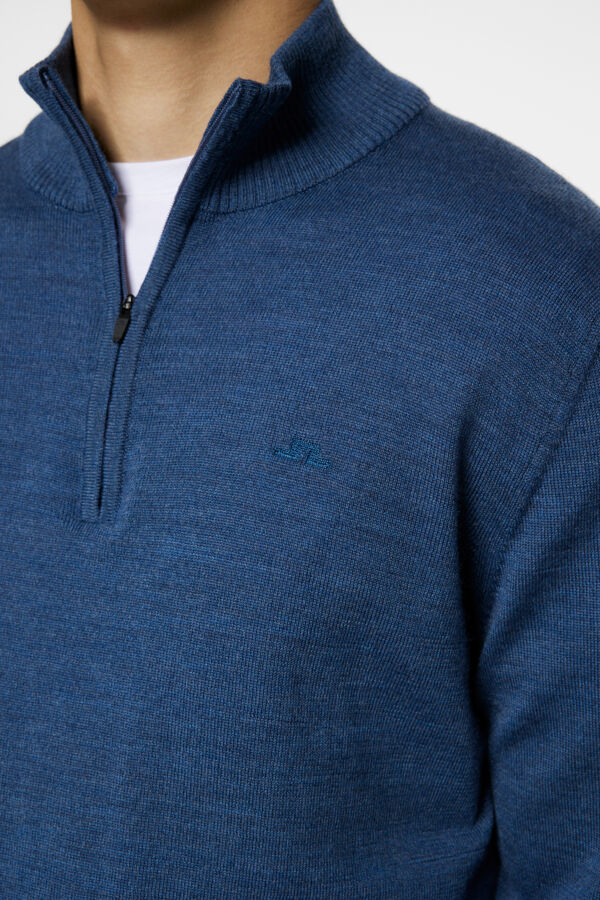 Kiyan Merino Quarter Zip - Idigo