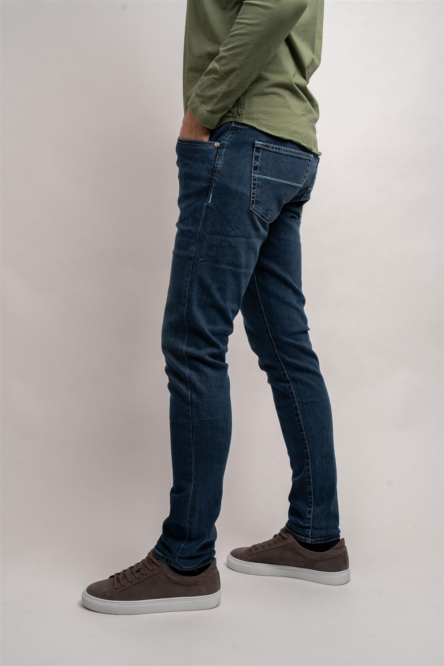 Leonardo Jeans - Medium Blue