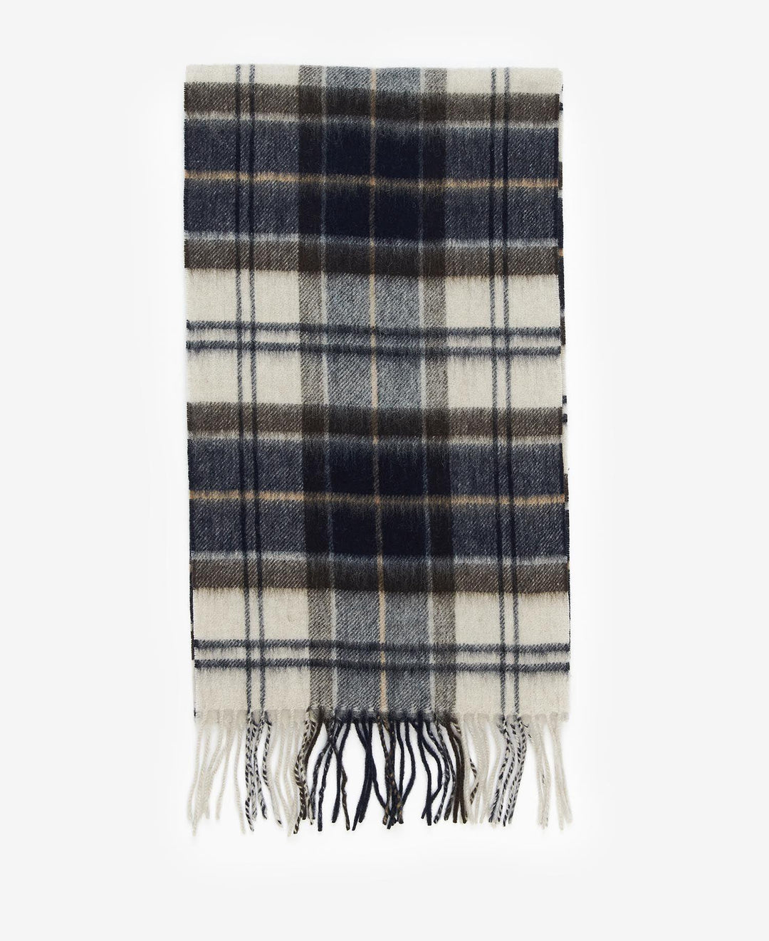 Wool Cashmere Tartan Scarf