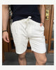 Cord Shorts - White
