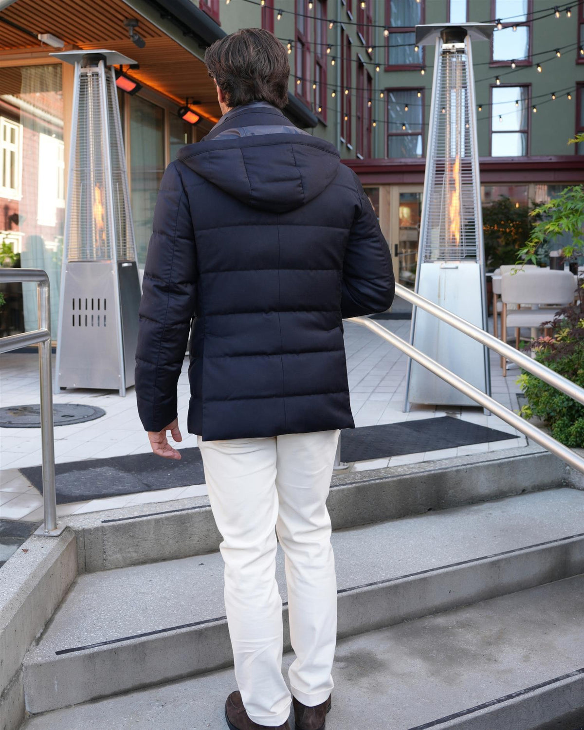 Man Down Jacket - Navy