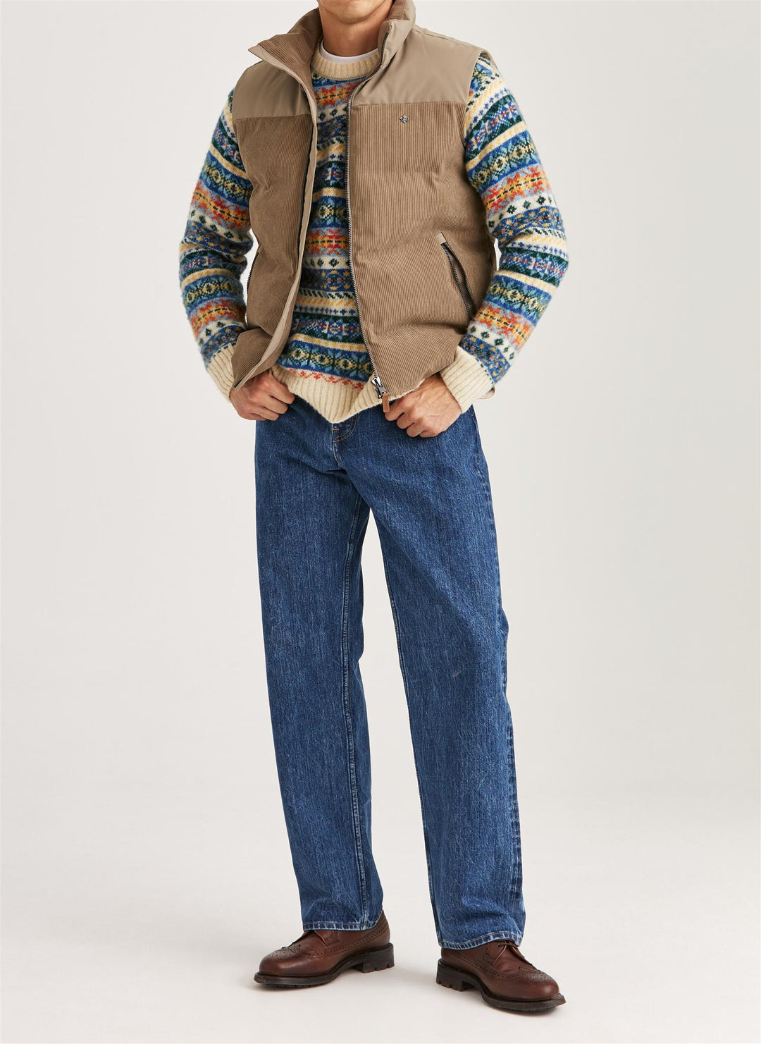 Catton Puffer Vest - Khaki