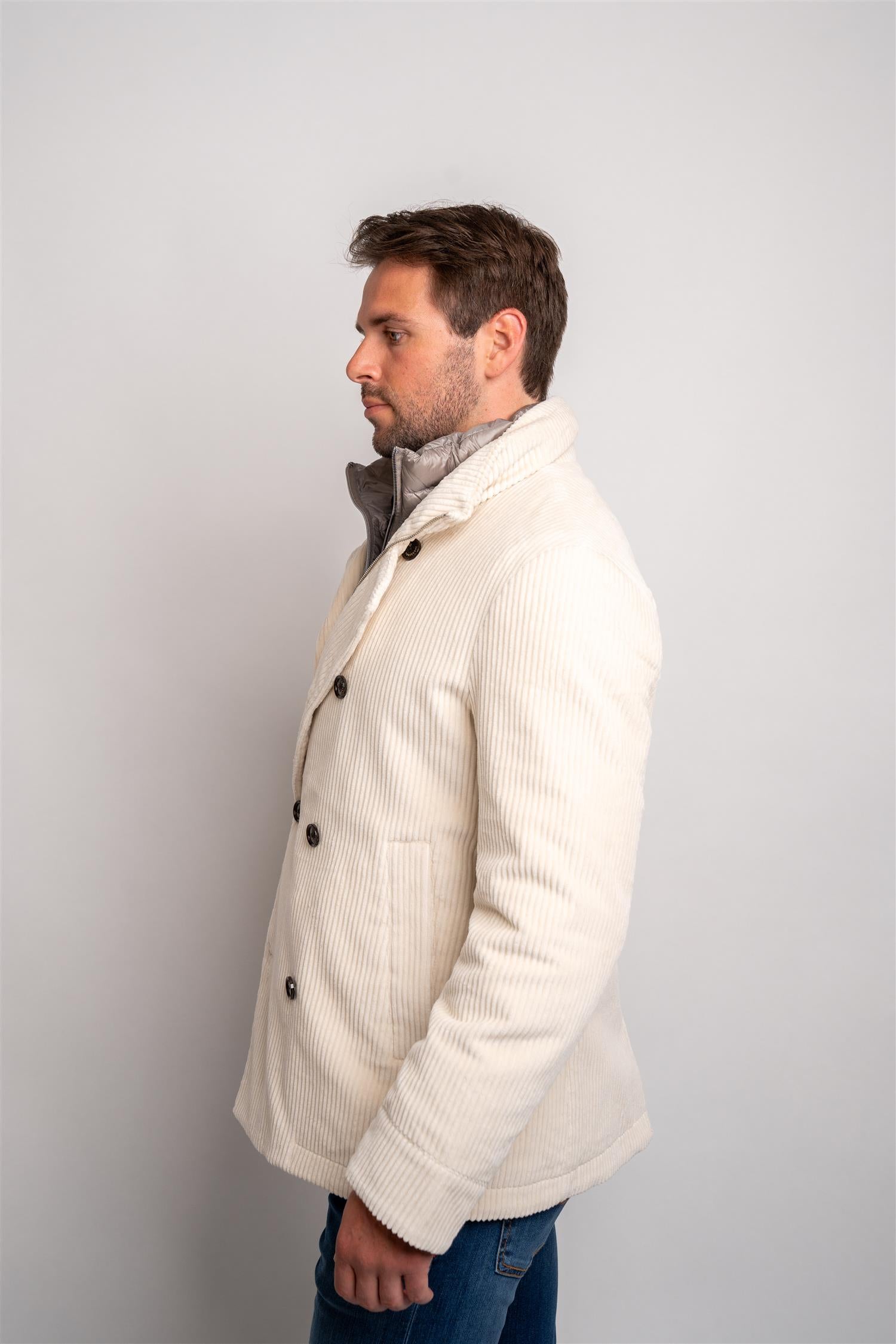Man Down Jacket - Ivory