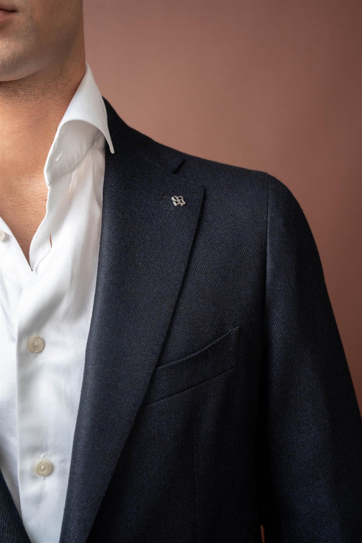 Blazer Cashmere Blend - Navy
