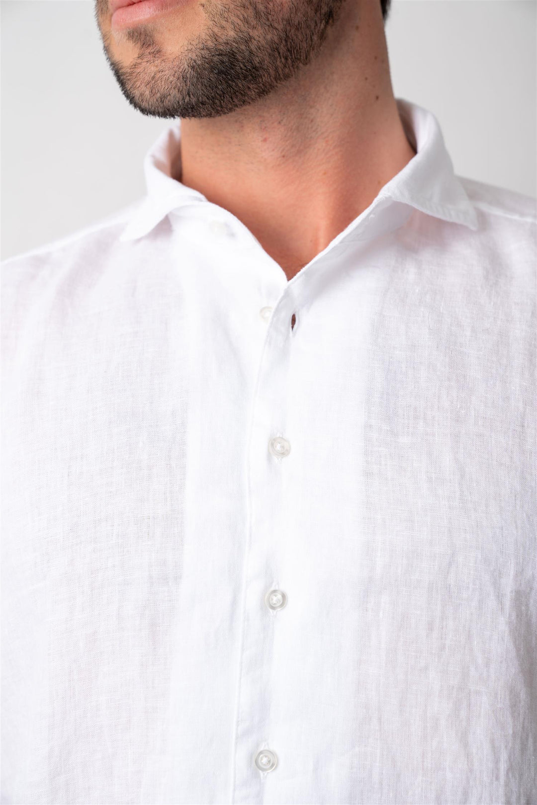 Linen Shirt - White