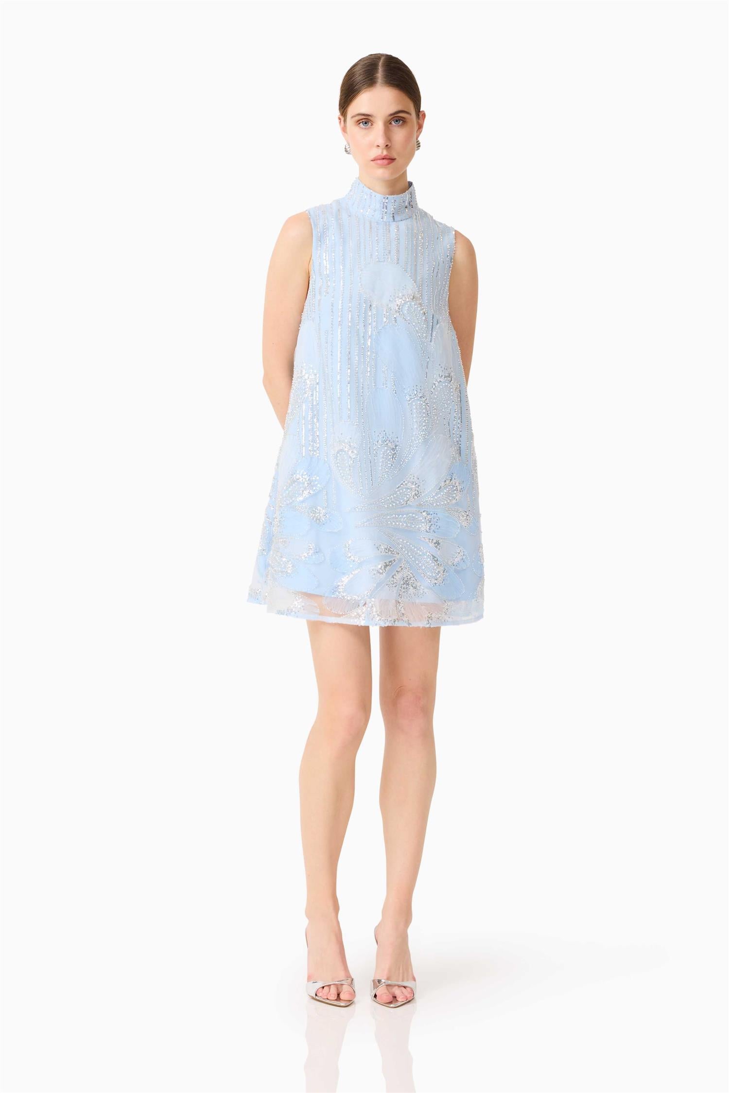 Anabelle shift mini dress