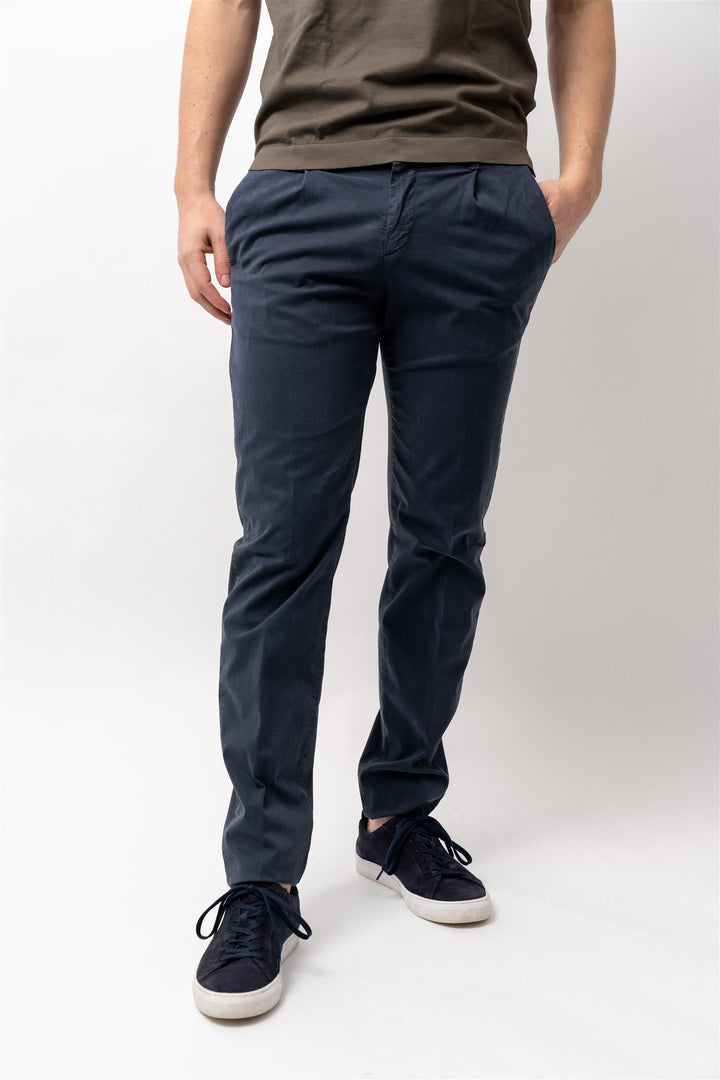 Chino Cotton Tencel - Navy
