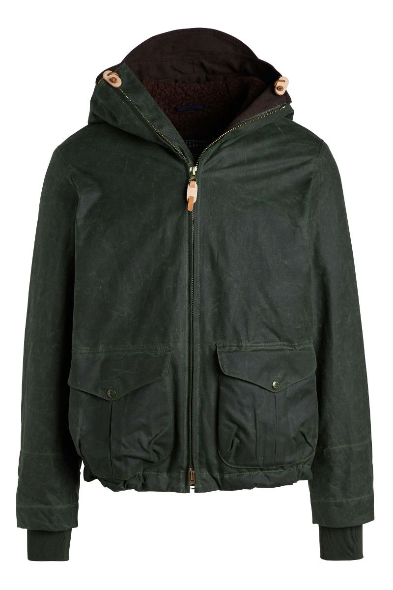 Blazer Coat Waxed - Dark Green