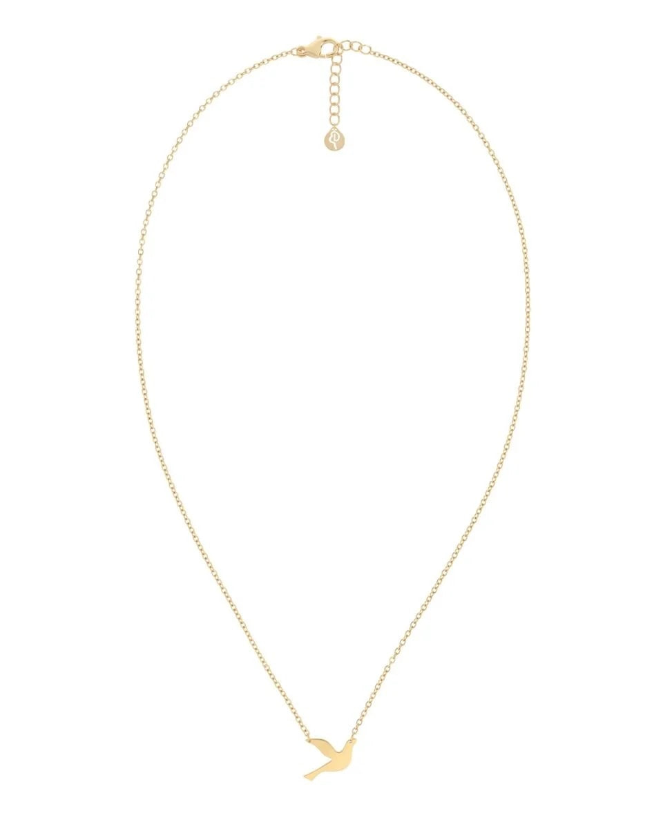 Dove Necklace Gold