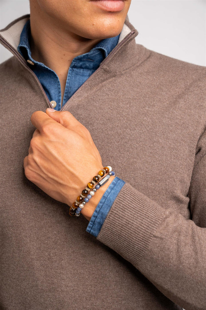 Half Zip - Brown