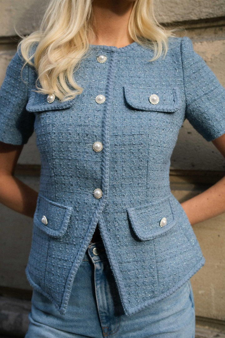 Abbot Top - Blue