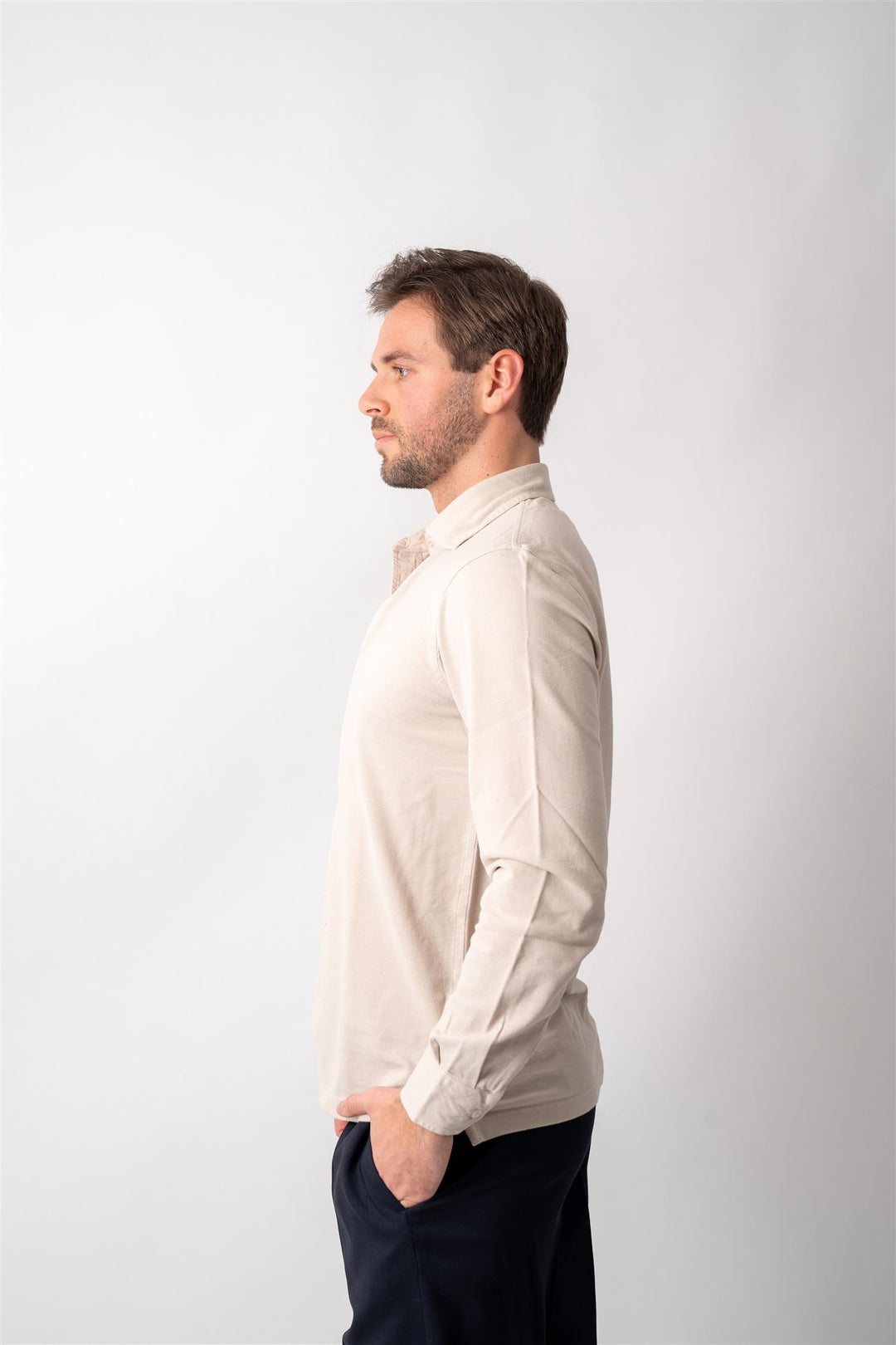 Pique Shirt - Beige