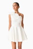 Noralyn One Shoulder Mini Dress White