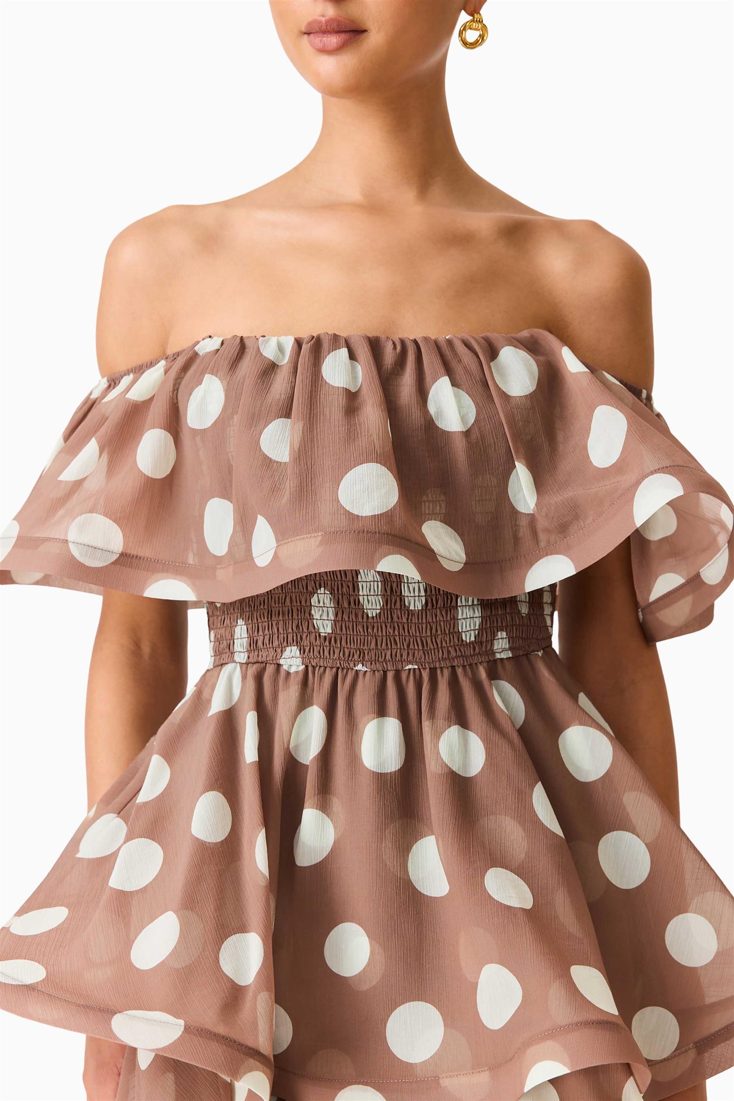 Sola Polka Dot Mini Dress