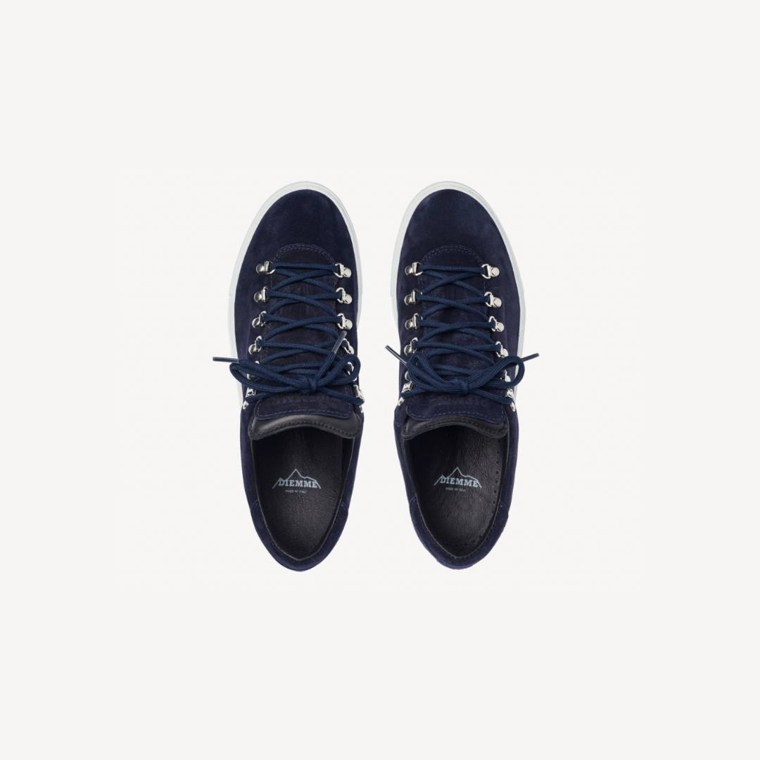 Marostica Low - Navy Suede