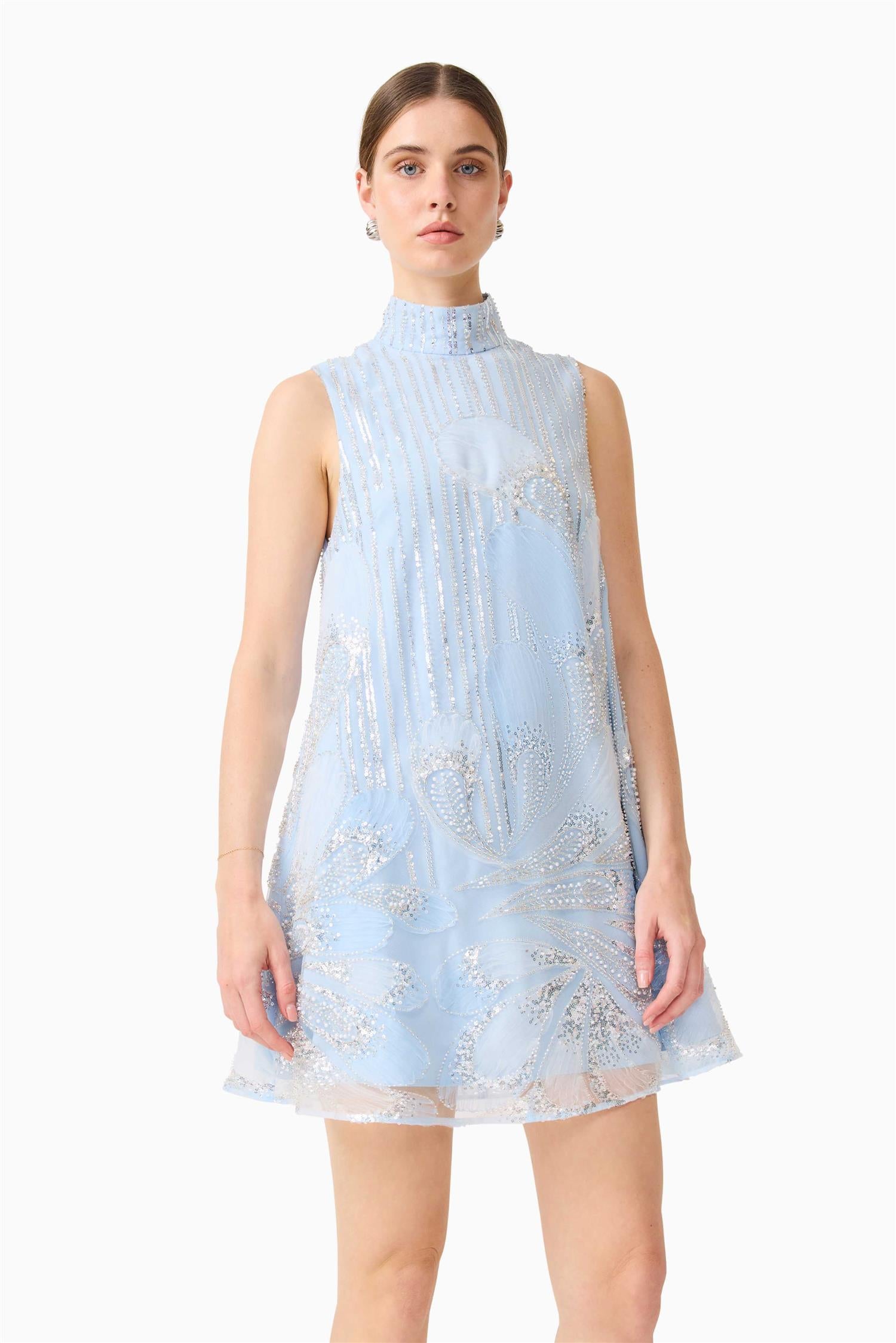 Anabelle shift mini dress