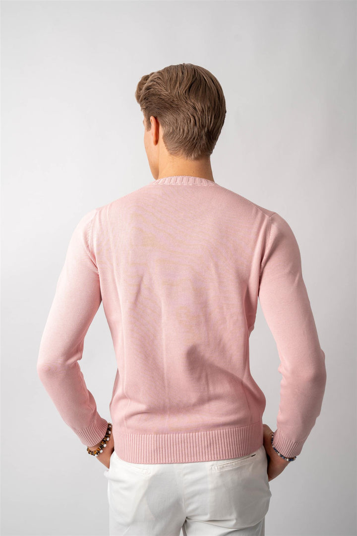 Cotton Crewneck - Rosa