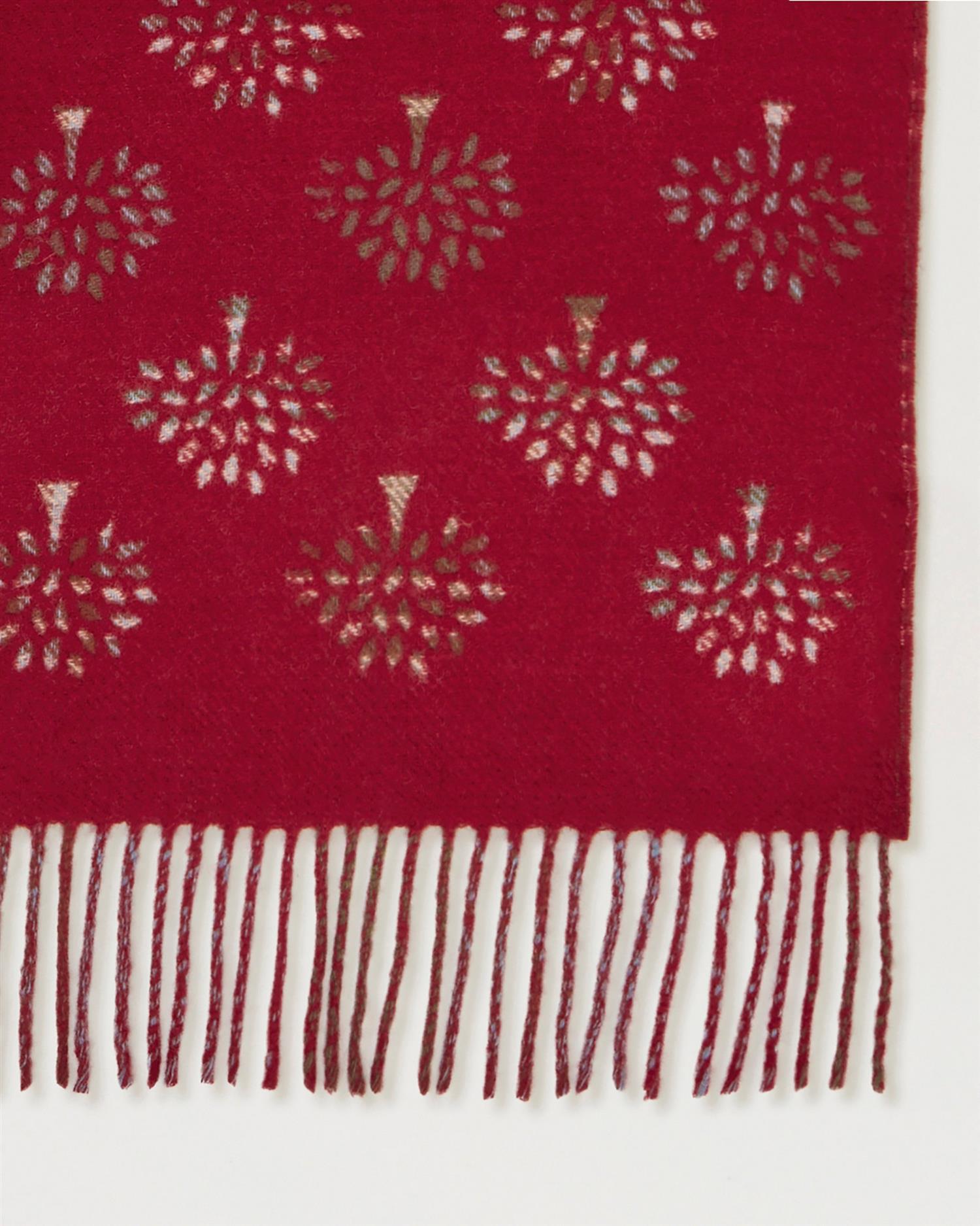 Mulberry Heritage Check & Tree Scarf