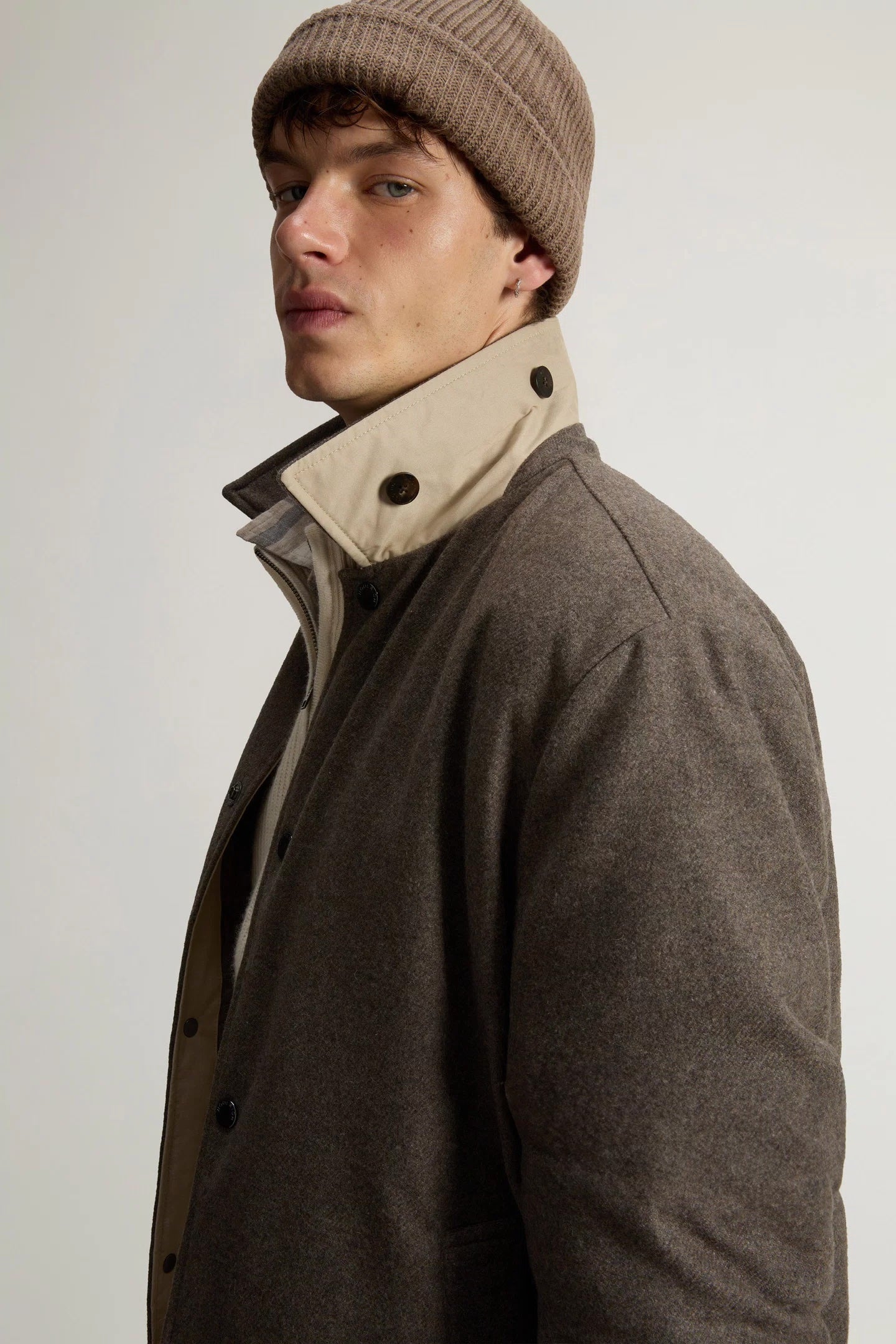 Keating Shirt Jacket - Brown