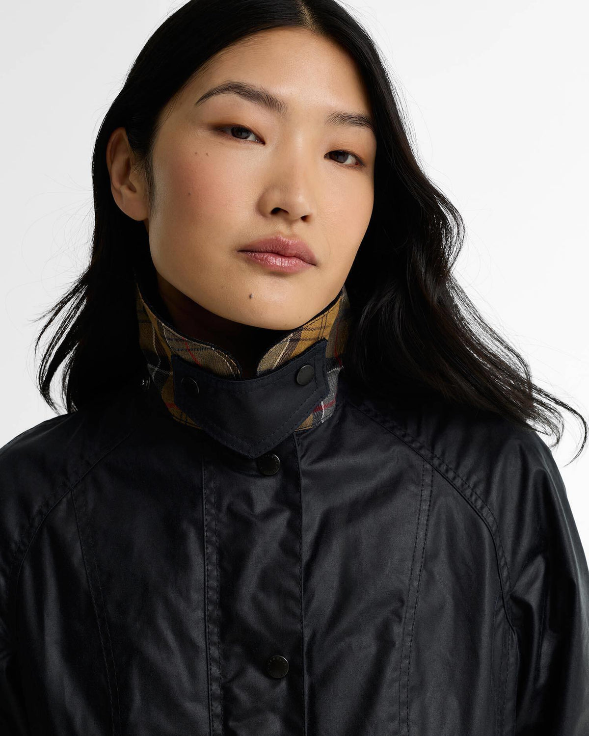 Beadnell Waxed Jacket Navy