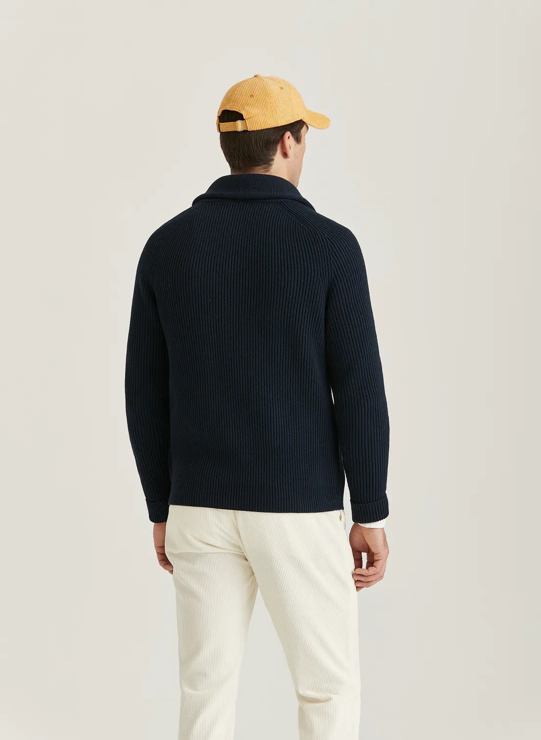 Brayden Shawl Cardigan Navy