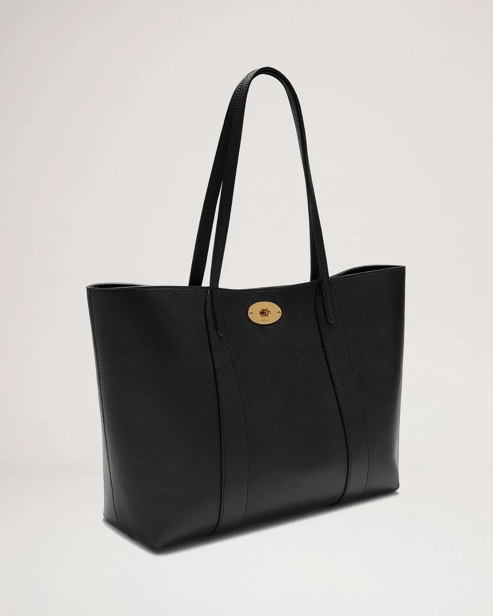 Bayswater Tote - Black Small Classic Grain