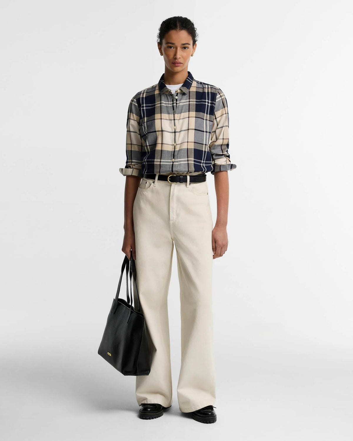 Bredon Regular Long-Sleeved Shirt - Birchwood Tartan