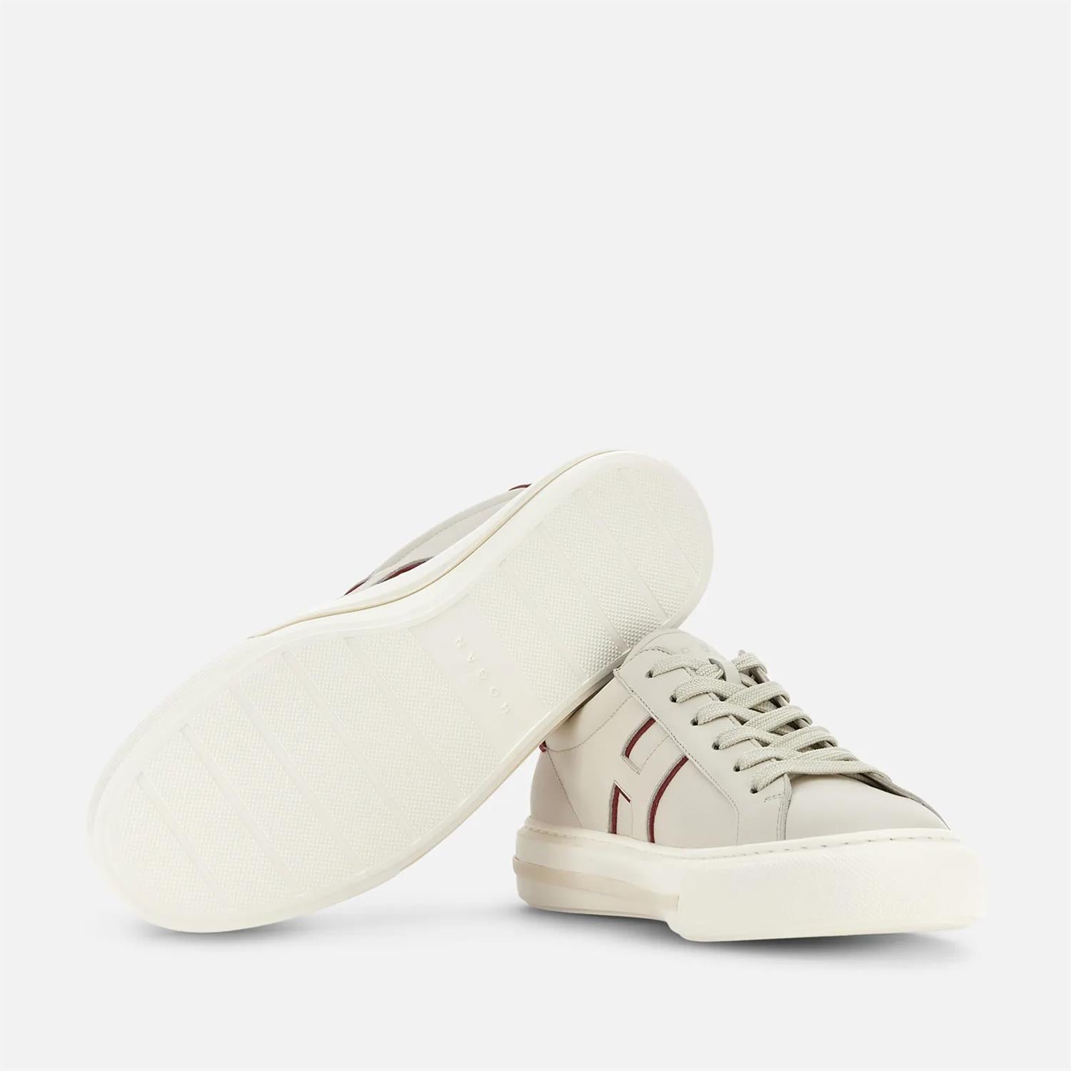 Allacciato Sneaker - Ivory/Red