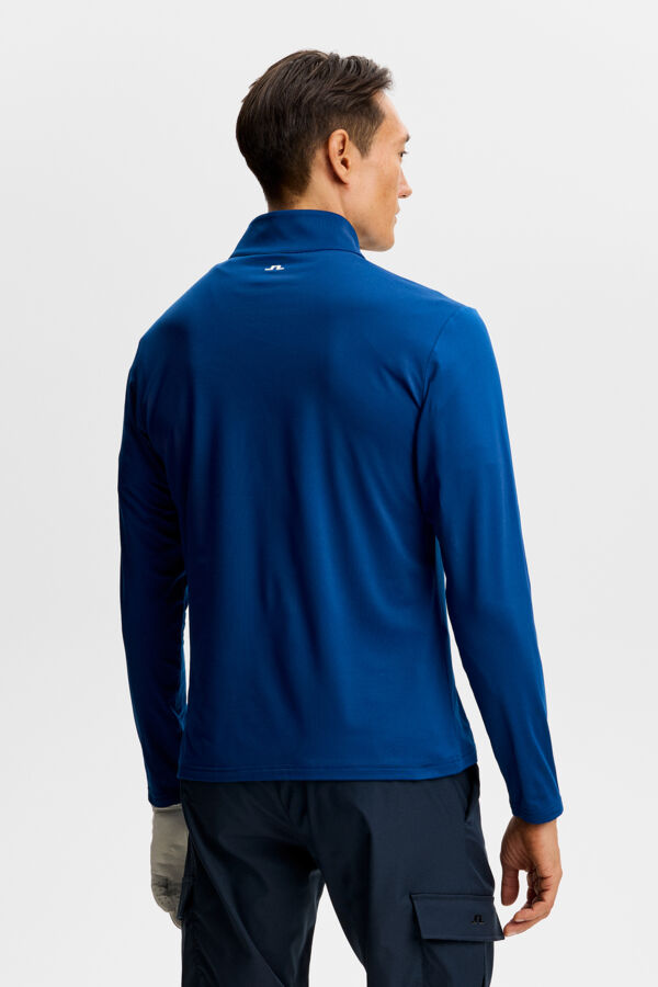 Keaton Quater Zip - Estate Blue