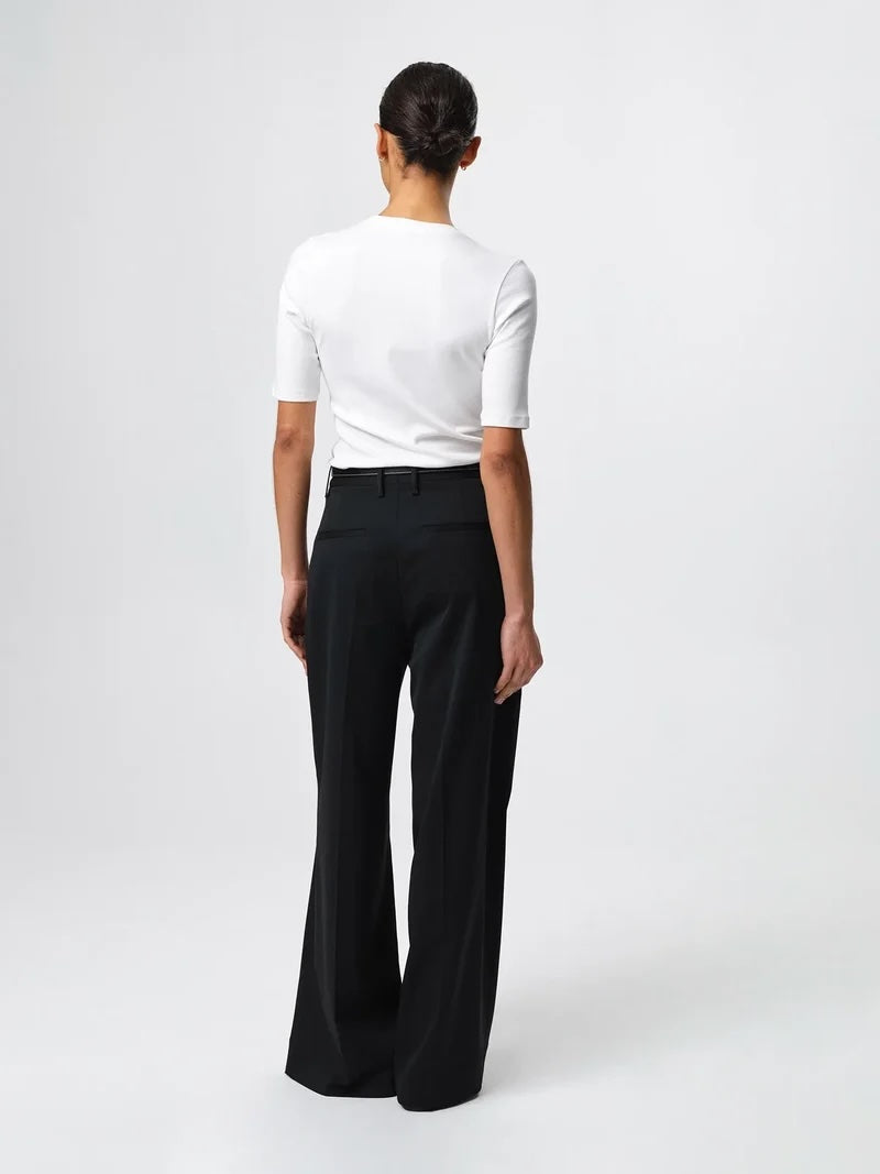 Cecilia Twill Trouser Black