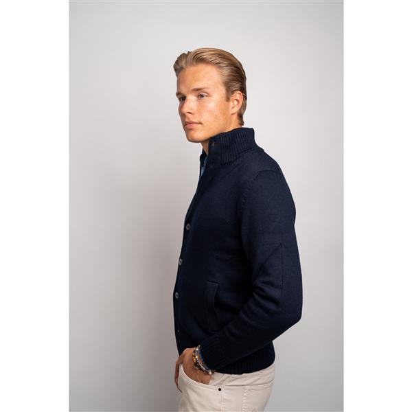 Corean Cardigan - Navy