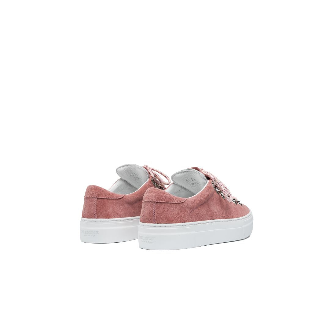 W MAROSTICA LOW PLATFORM WILD ROSE SUEDE