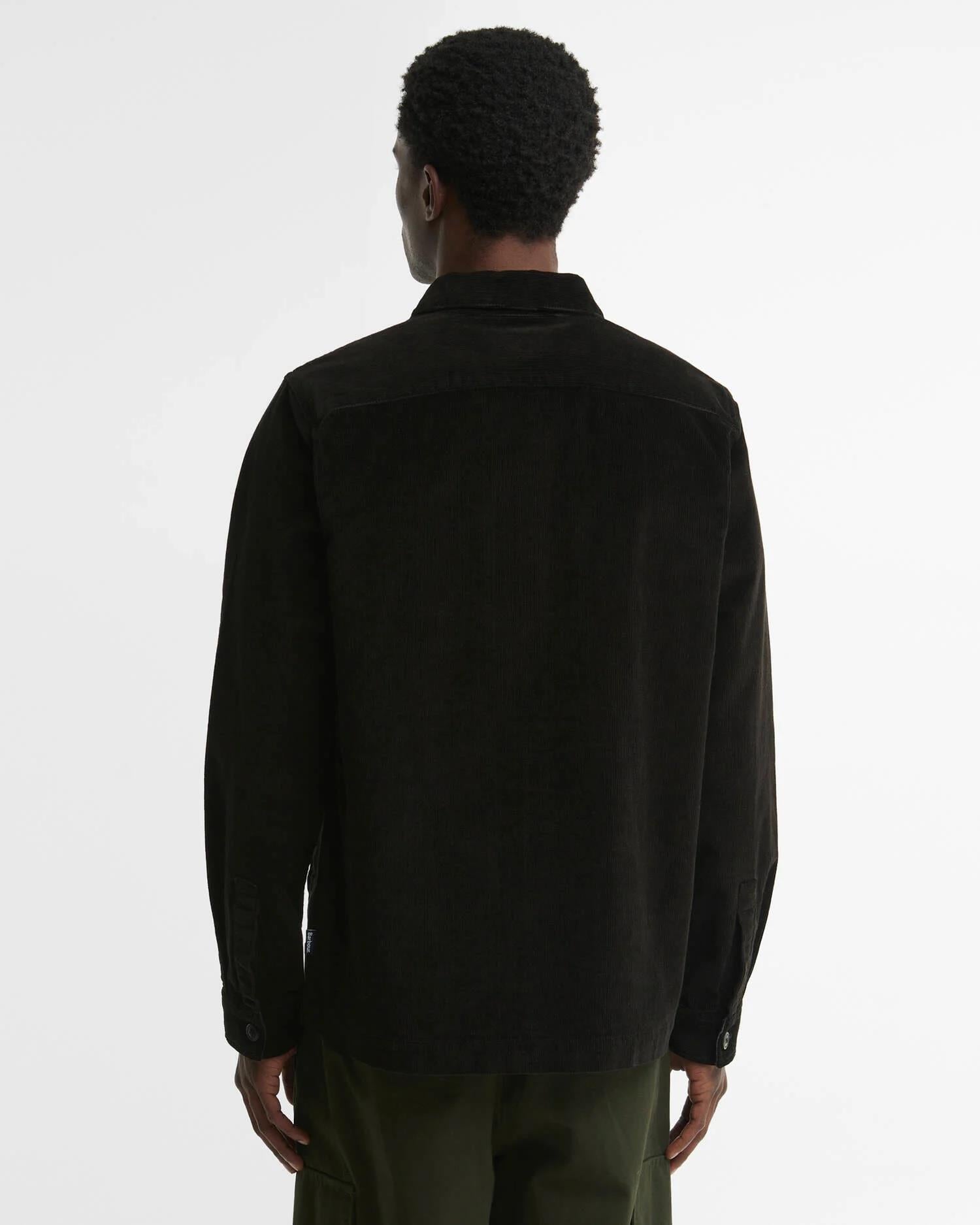 Tartar Trim Overshirt - Green