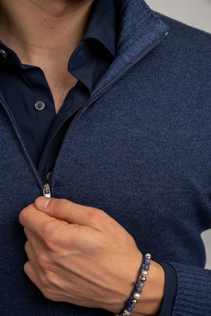 Full Zip - Navy