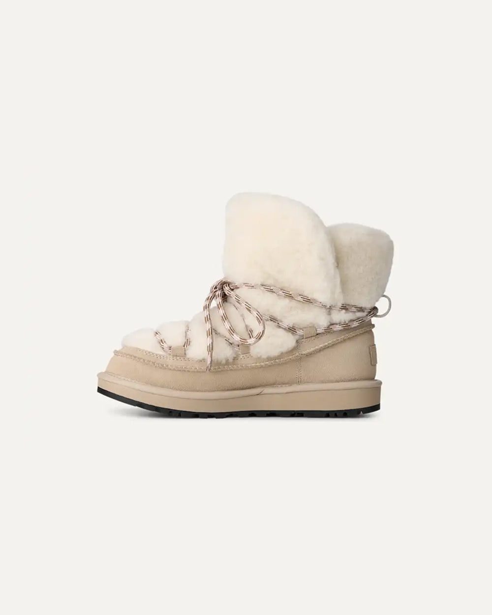 W Classic Tread Fluffed Boot Moonlight