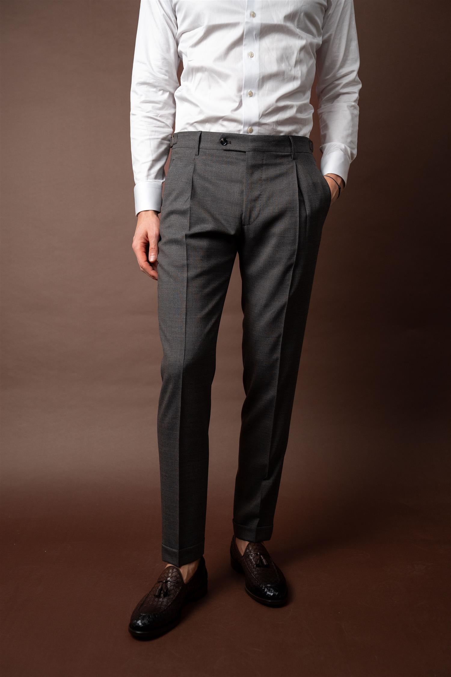 Retrolong wool - Brown