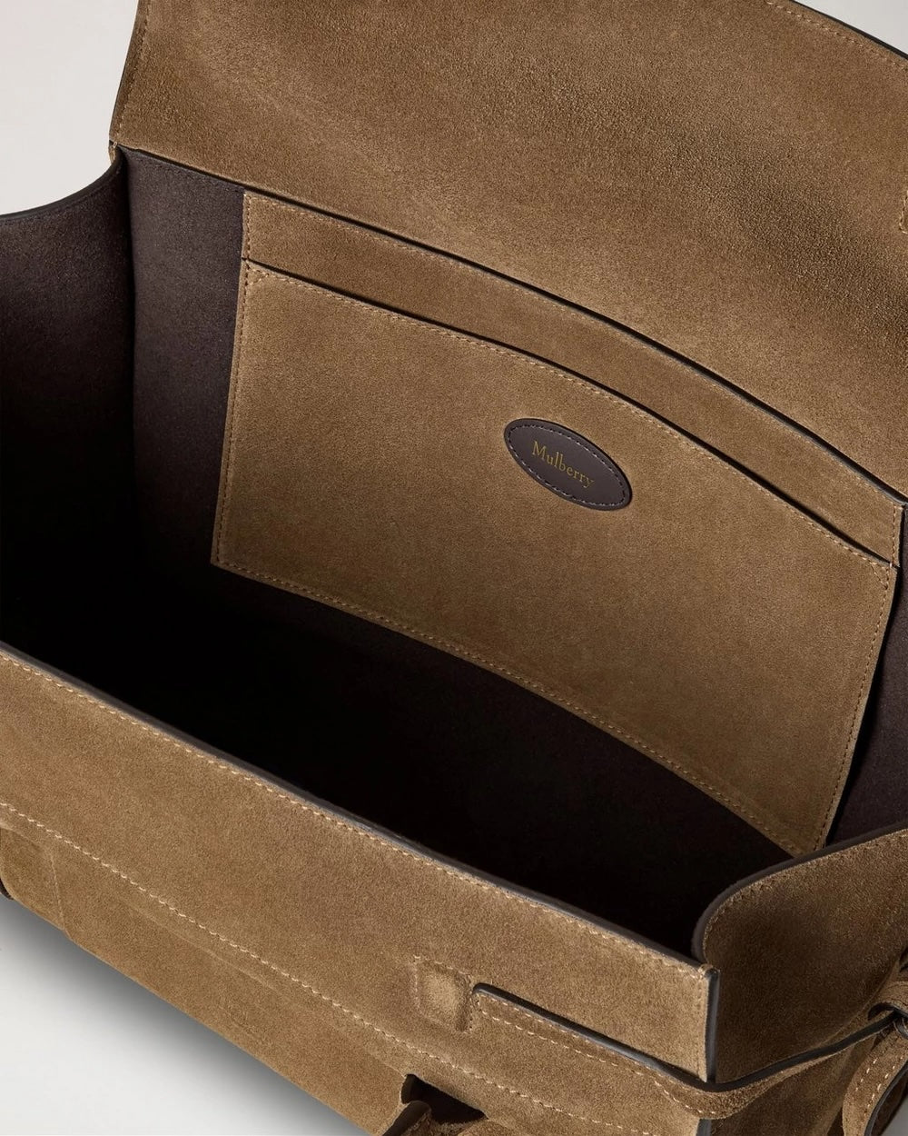 Innvendig utsikt av Mulberry Small Soft Bayswater med stikklomme