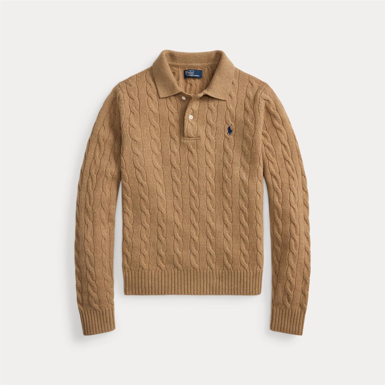 Sweater-Pullover Camel Melange