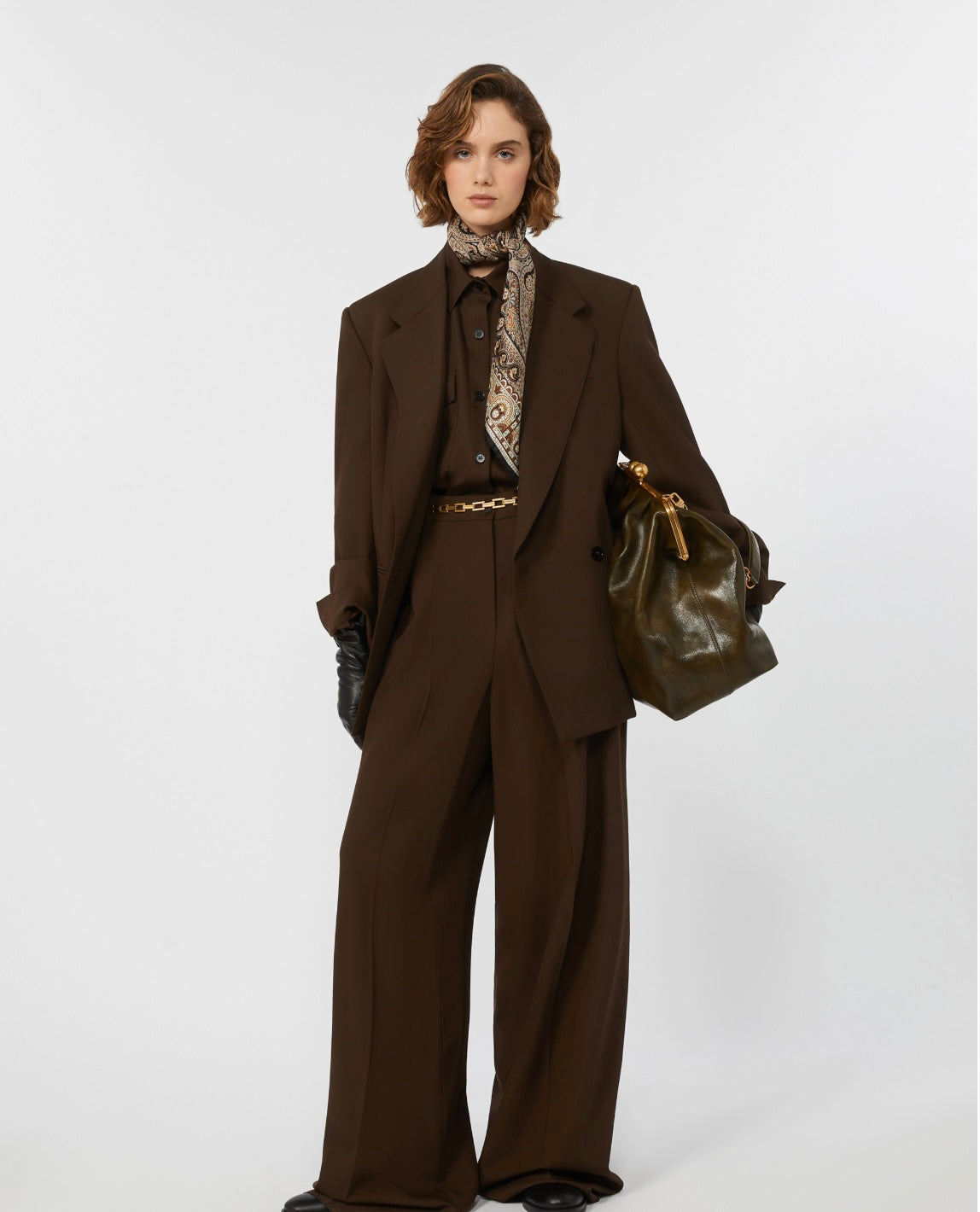 Garenna Pantalone Dark Brown