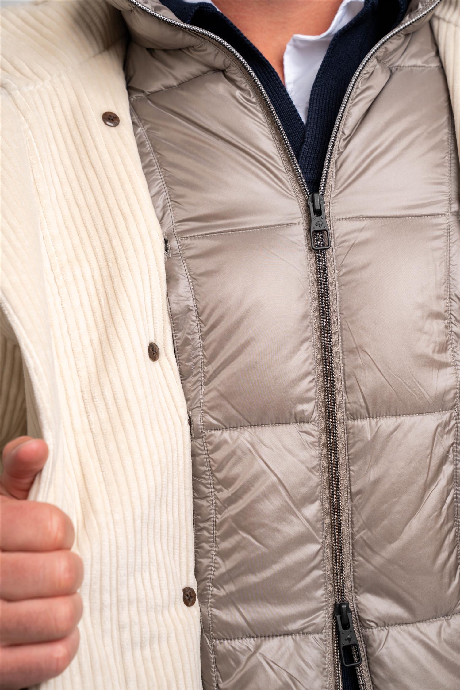 Man Down Jacket - Ivory